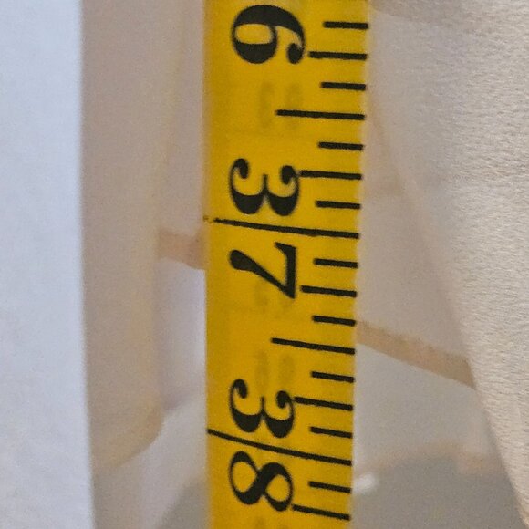 Laundry Ivory 0 Silk Chiffon Midi Dress – Romantic Core Bridalcore Elegance - Picture 16 of 16